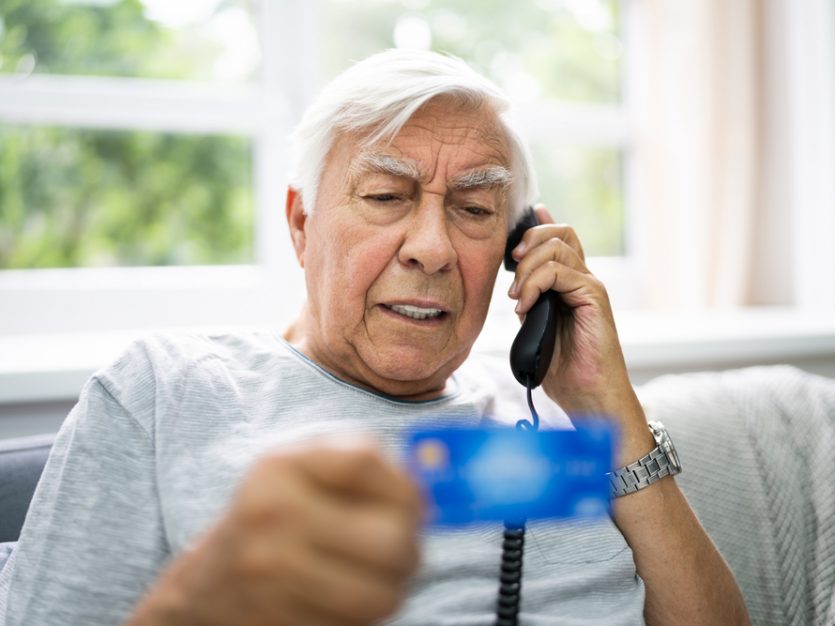 Elder Scam Call And, Senior Pension Finance Fraud