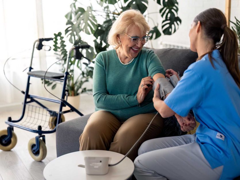 3 strategies to gear up to get blood pressure down 16 Senior getting blood pressure