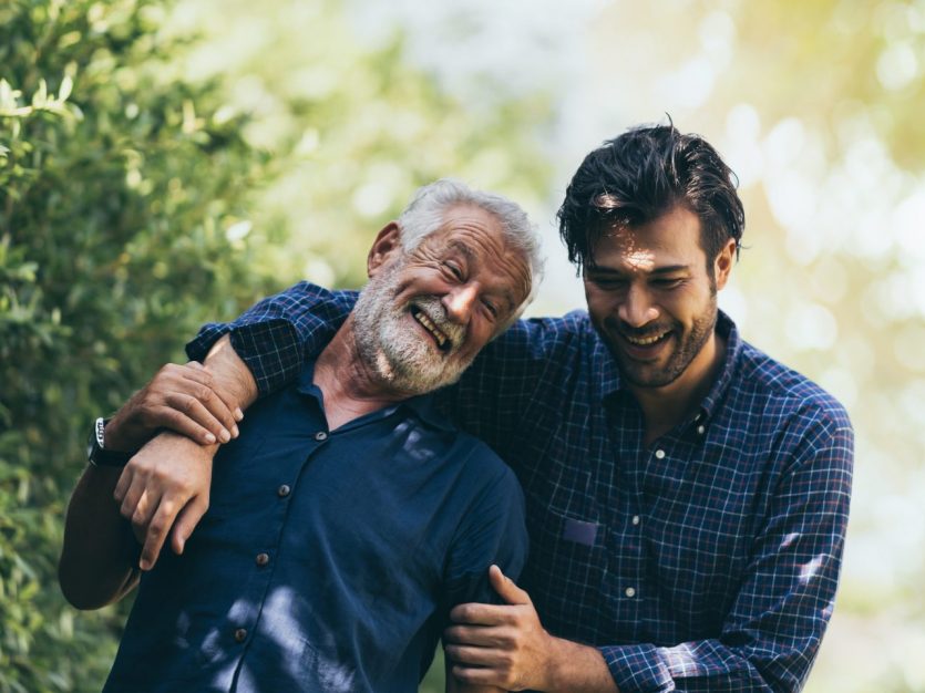 Father’s Day Quotes: Words to Live by from Our Fathers 12 Father's Day - Senior Father and Son Hugging