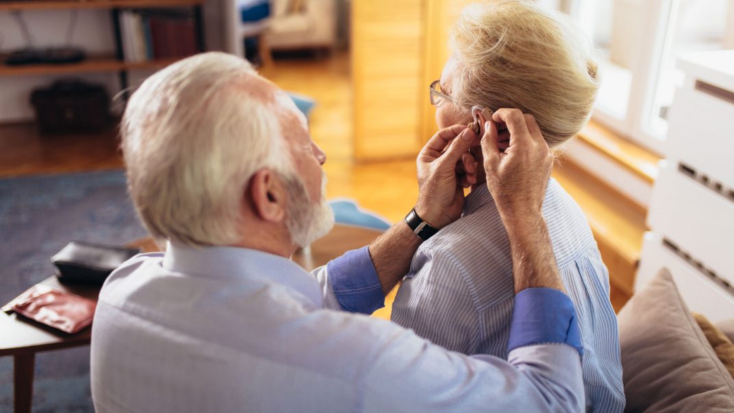 Implementing hearing and vision health strategies 1 hearing loss senior