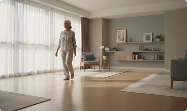 Cleaning services focused on older adult health and safety