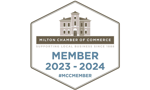 Milton Chamber of Commerce membership badge