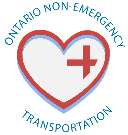 Heart logo with transportation theme