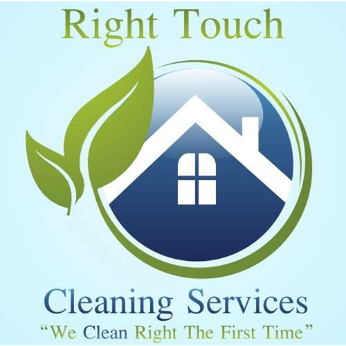 Logo for cleaning services company