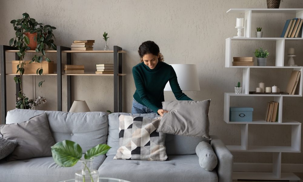 Tidying a home for spring