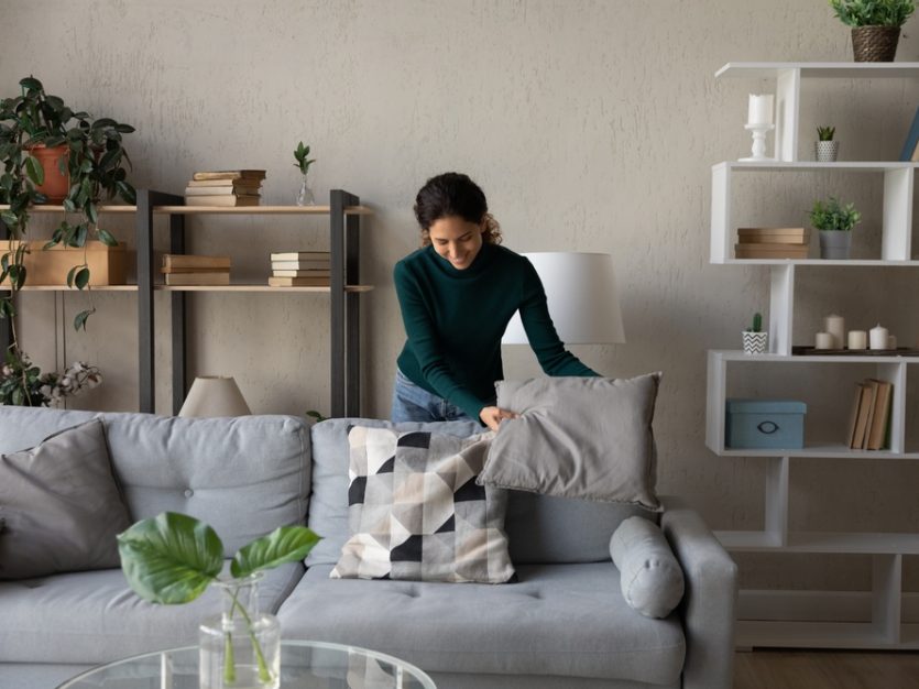 Tidying a home for spring