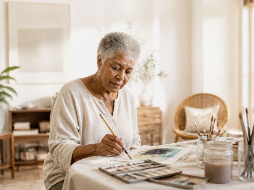 Engaging in the arts to improve mental well being